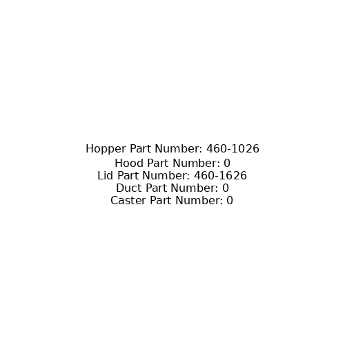 1-1/2 Yard Hopper with Hinged Lid