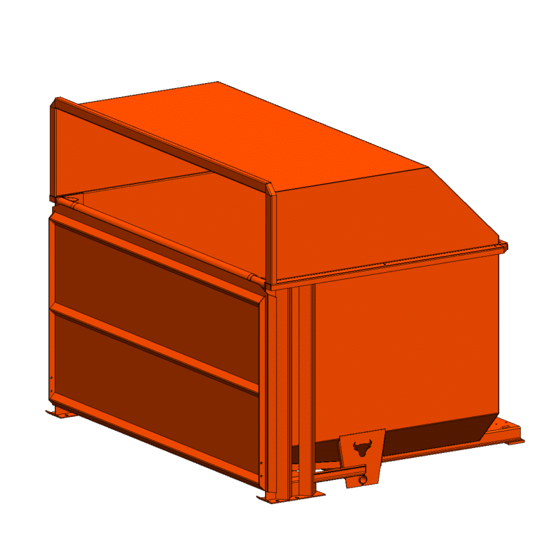 5 Yard Hopper with Hood